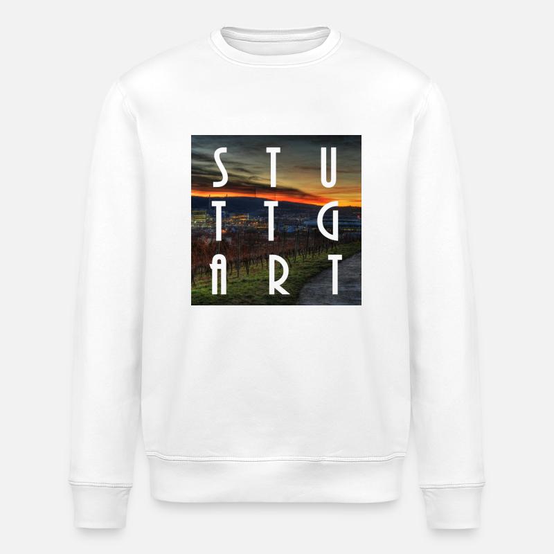 Stuttgart - Stanley/Stella Unisex Bio-Sweatshirt ROLLER - Weiß