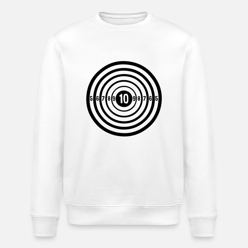 target target number 2106 - Stanley/Stella ROLLER Unisex Organic Sweatshirt - white