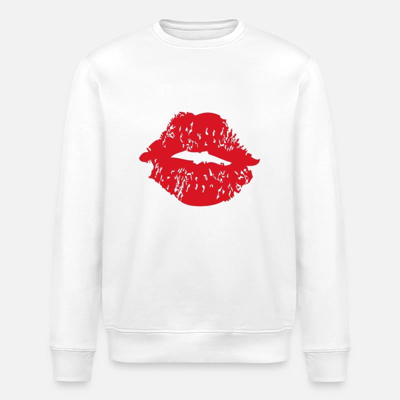 Baisers De - Sweat bio ROLLER Stanley/Stella Unisexe - blanc