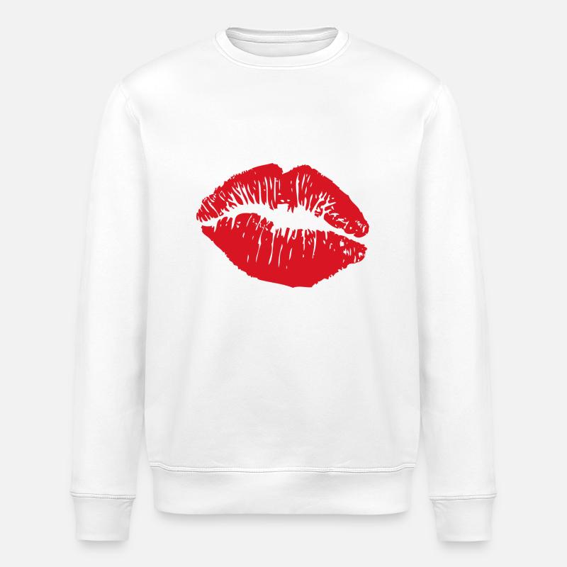 Baisers De - Sweat bio ROLLER Stanley/Stella Unisexe - blanc