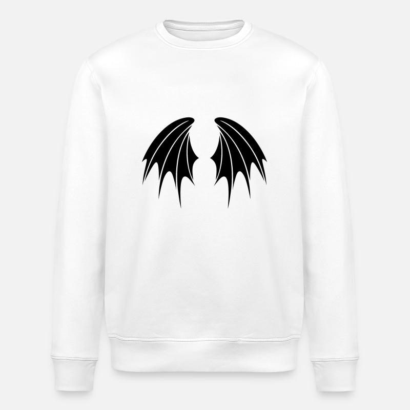 Wings de - Stanley/Stella Unisex Bio-Sweatshirt ROLLER - Weiß