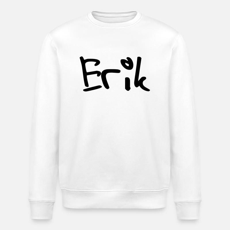 Erik - Sweat bio ROLLER Stanley/Stella Unisexe - blanc