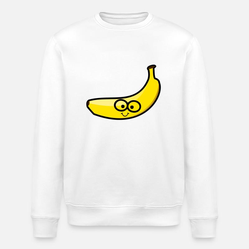Heureux - Sweat bio ROLLER Stanley/Stella Unisexe - blanc