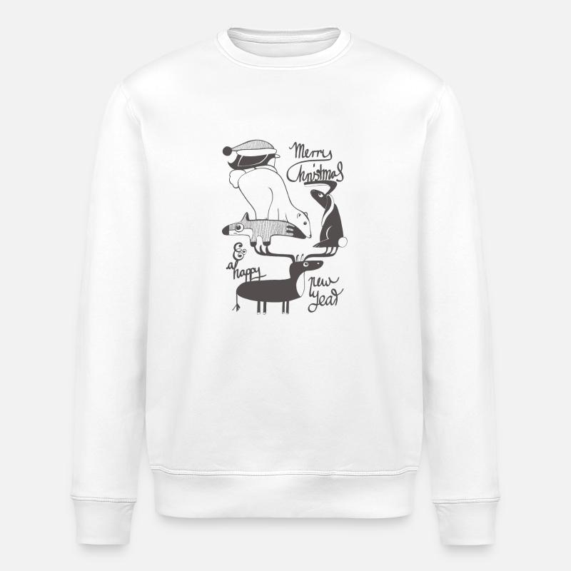 pyramide - Stanley/Stella Unisex Bio-Sweatshirt ROLLER - Weiß