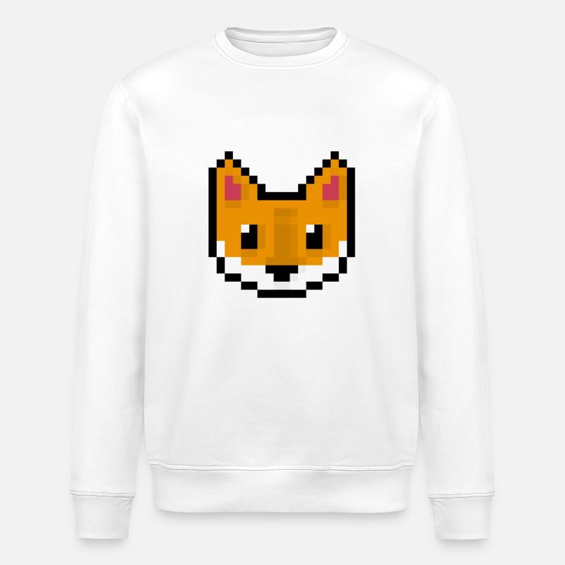 Fuchs - Stanley/Stella Unisex Bio-Sweatshirt ROLLER - Weiß