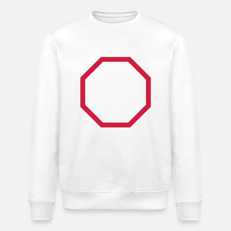 Stop - Sweat bio ROLLER Stanley/Stella Unisexe - blanc