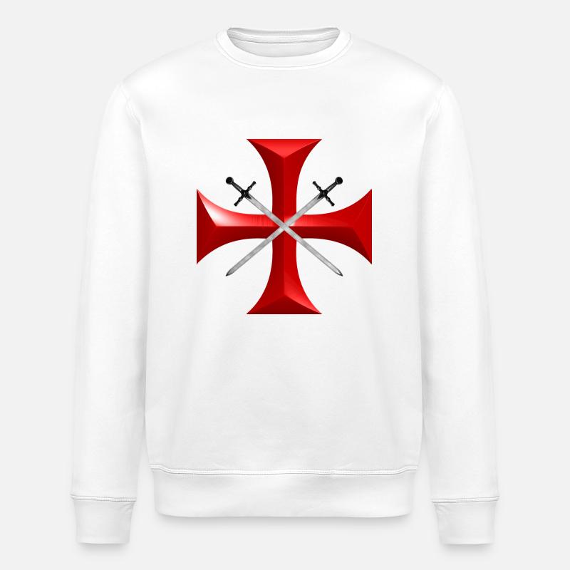 templar - Stanley/Stella Unisex Bio-Sweatshirt ROLLER - Weiß
