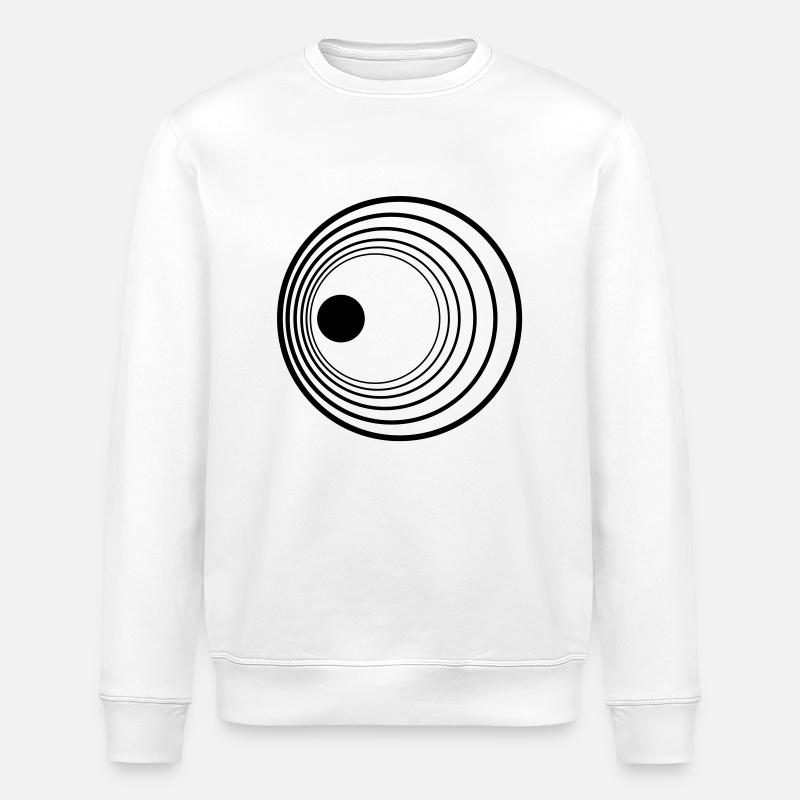 doppler effect - Stanley/Stella ROLLER Unisex Organic Sweatshirt - white