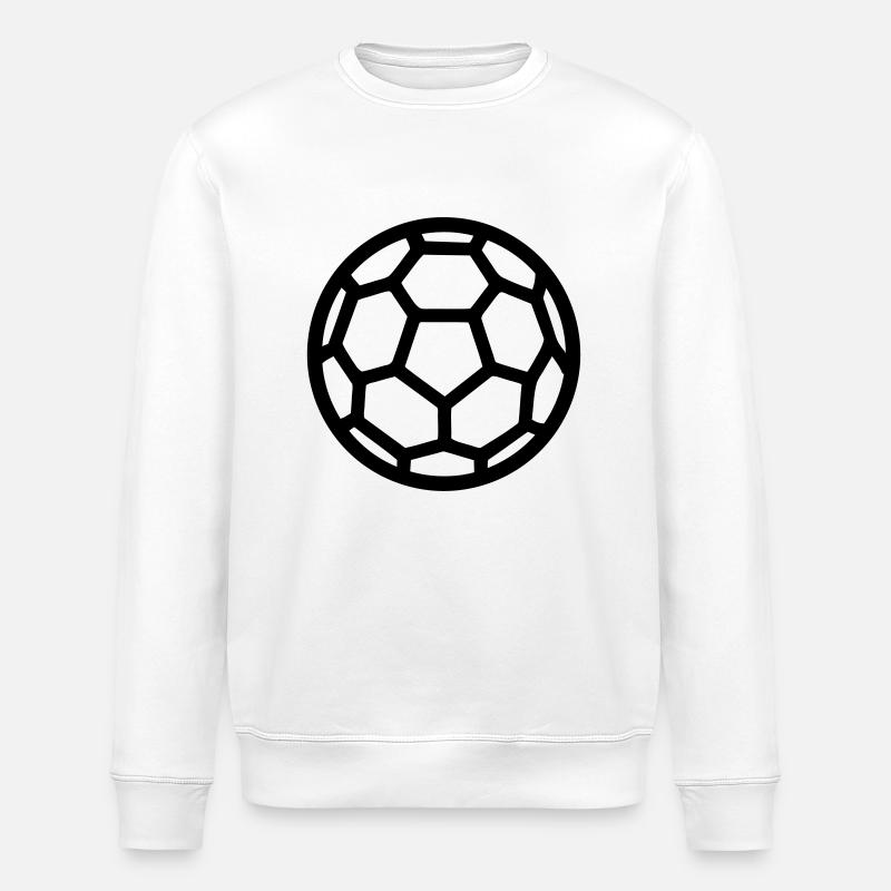 Handball - Stanley/Stella Unisex Bio-Sweatshirt ROLLER - Weiß