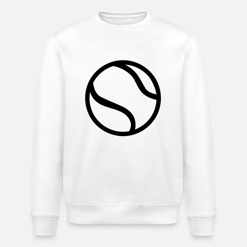 Tennis - Stanley/Stella Unisex Bio-Sweatshirt ROLLER - Weiß