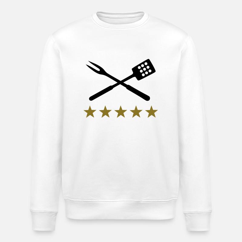 Griller - Sweat bio ROLLER Stanley/Stella Unisexe - blanc