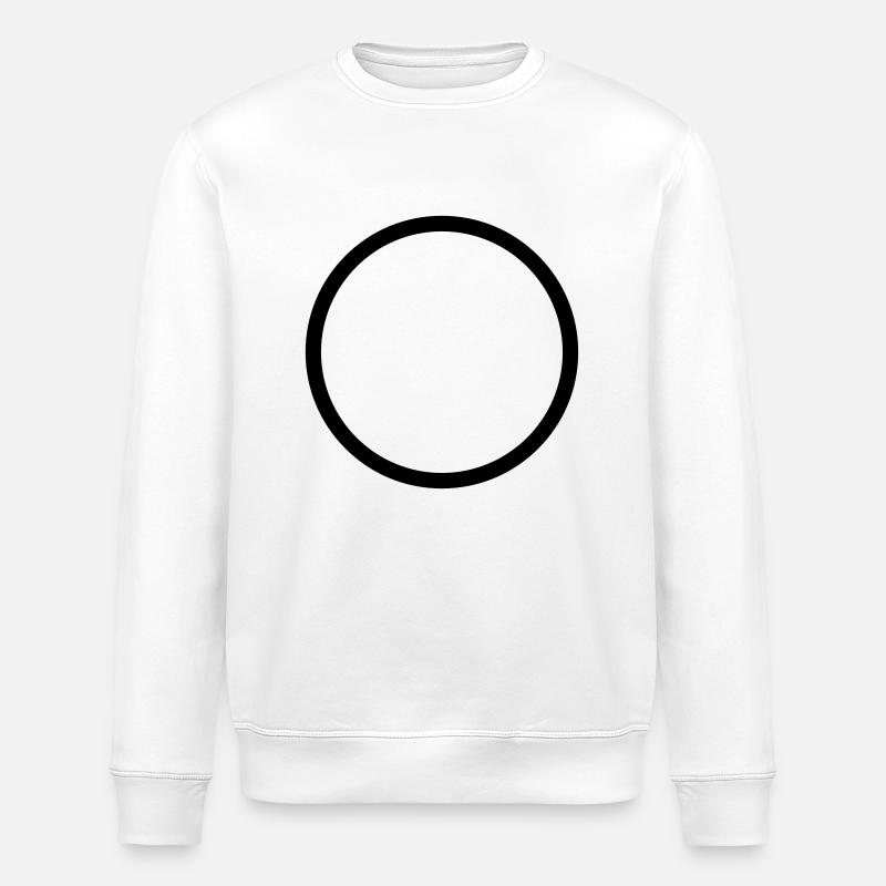 kreis - Stanley/Stella Unisex Bio-Sweatshirt ROLLER - Weiß