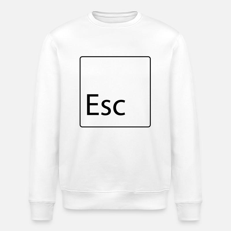 esc - Stanley/Stella Unisex Bio-Sweatshirt ROLLER - Weiß