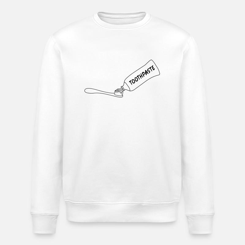 Toothpaste And Toothbrush - Sweat bio ROLLER Stanley/Stella Unisexe - blanc