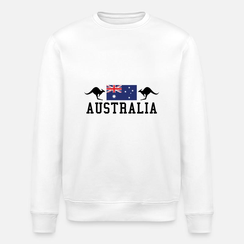Australia - Stanley/Stella Unisex Bio-Sweatshirt ROLLER - Weiß