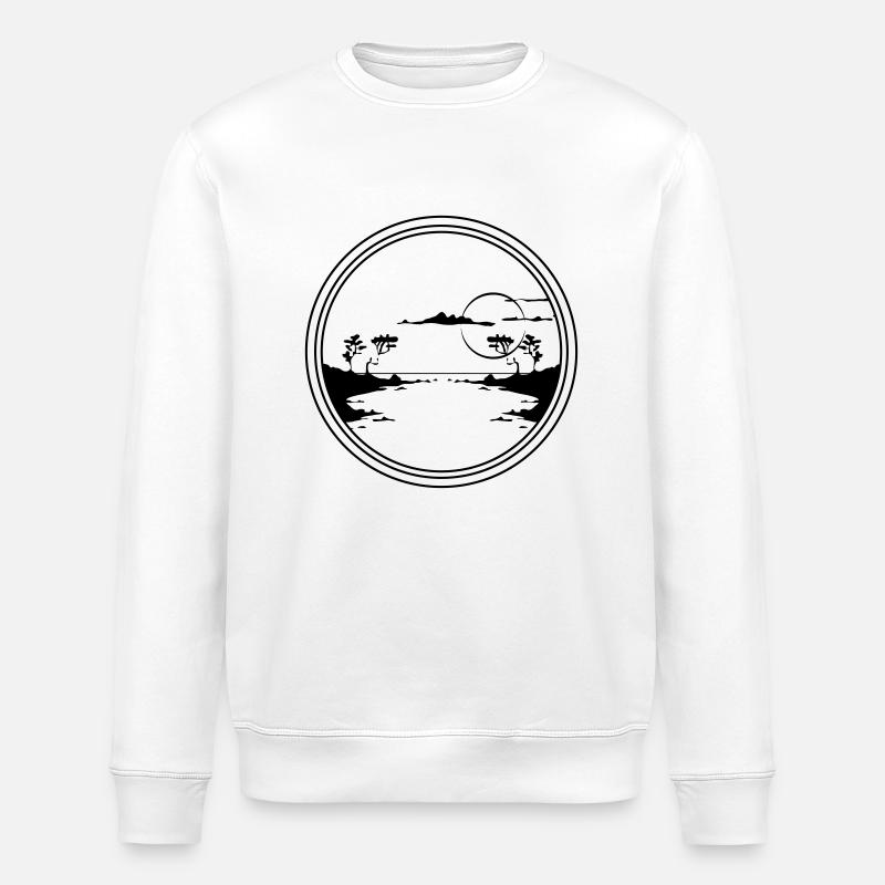 ufer - Stanley/Stella ROLLER Unisex Organic Sweatshirt - white