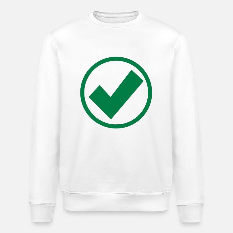 check - Stanley/Stella Unisex Bio-Sweatshirt ROLLER - Weiß