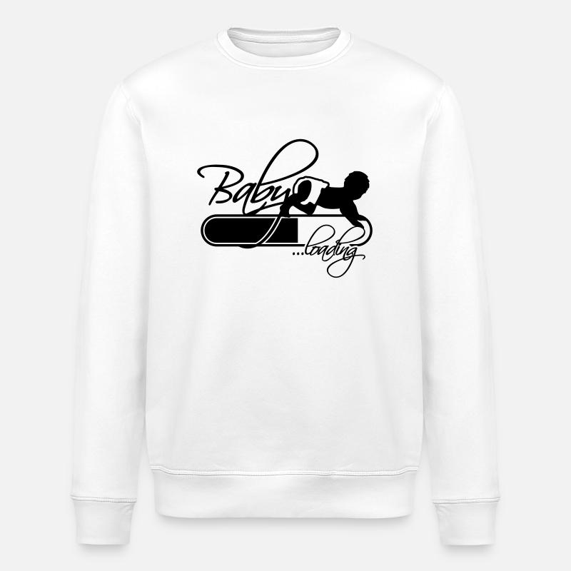 Baby Loading Logo - Stanley/Stella Unisex Bio-Sweatshirt ROLLER - Weiß