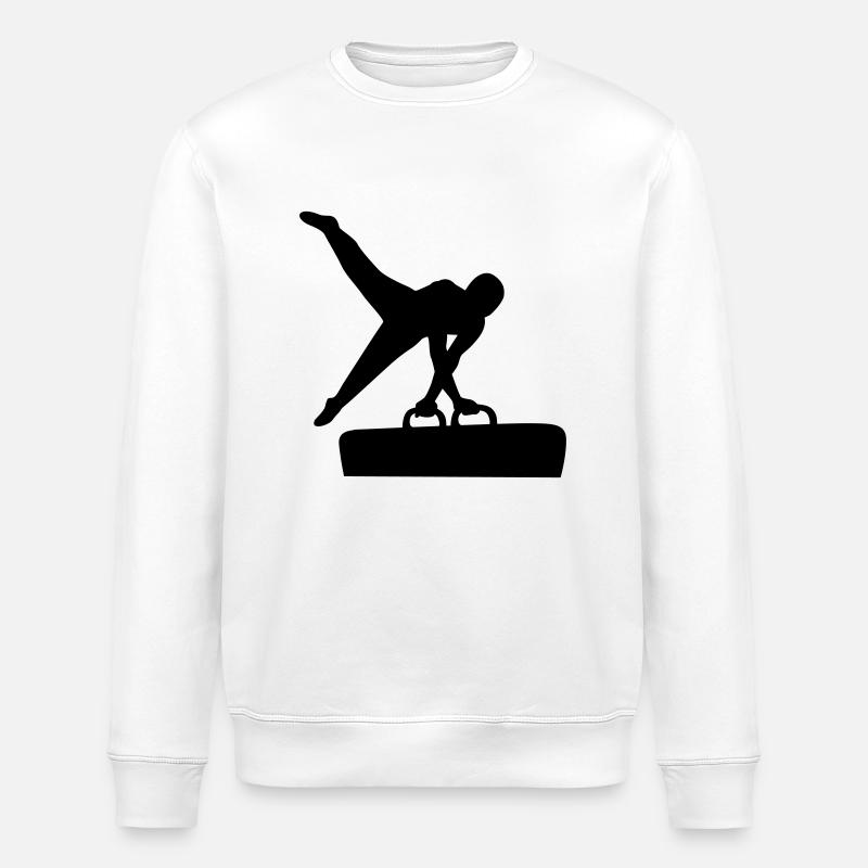 Gymnastics - Stanley/Stella ROLLER Unisex Organic Sweatshirt - white