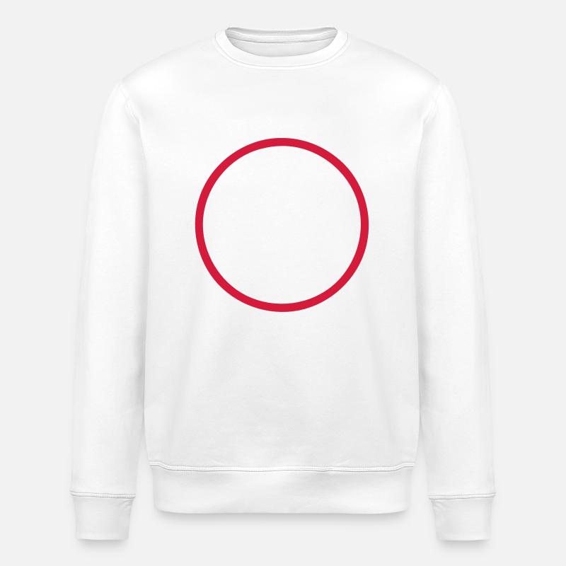 Kreis - Stanley/Stella Unisex Bio-Sweatshirt ROLLER - Weiß
