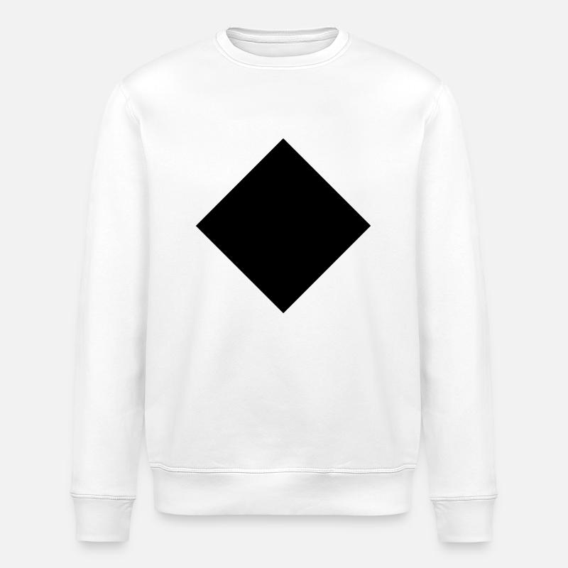 Carré - Sweat bio ROLLER Stanley/Stella Unisexe - blanc