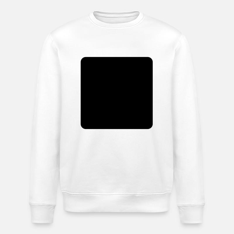 Quadrat - Stanley/Stella Unisex Bio-Sweatshirt ROLLER - Weiß