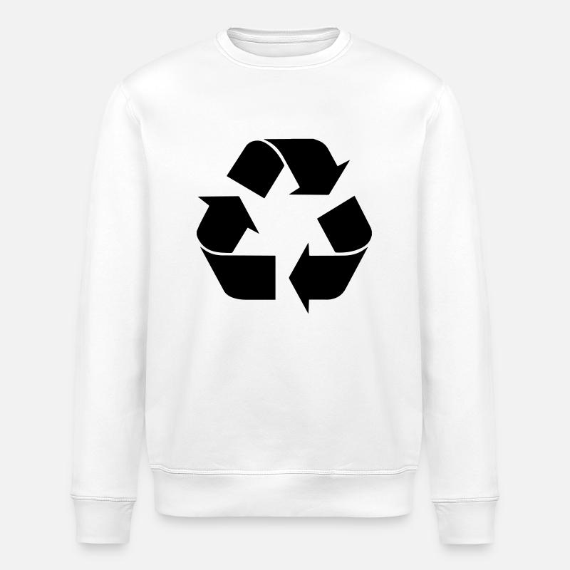 Recycling - Stanley/Stella Unisex Bio-Sweatshirt ROLLER - Weiß