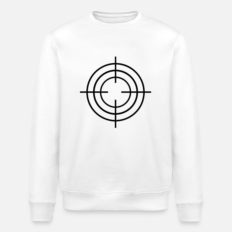 Fadenkreuz - Stanley/Stella Unisex Bio-Sweatshirt ROLLER - Weiß