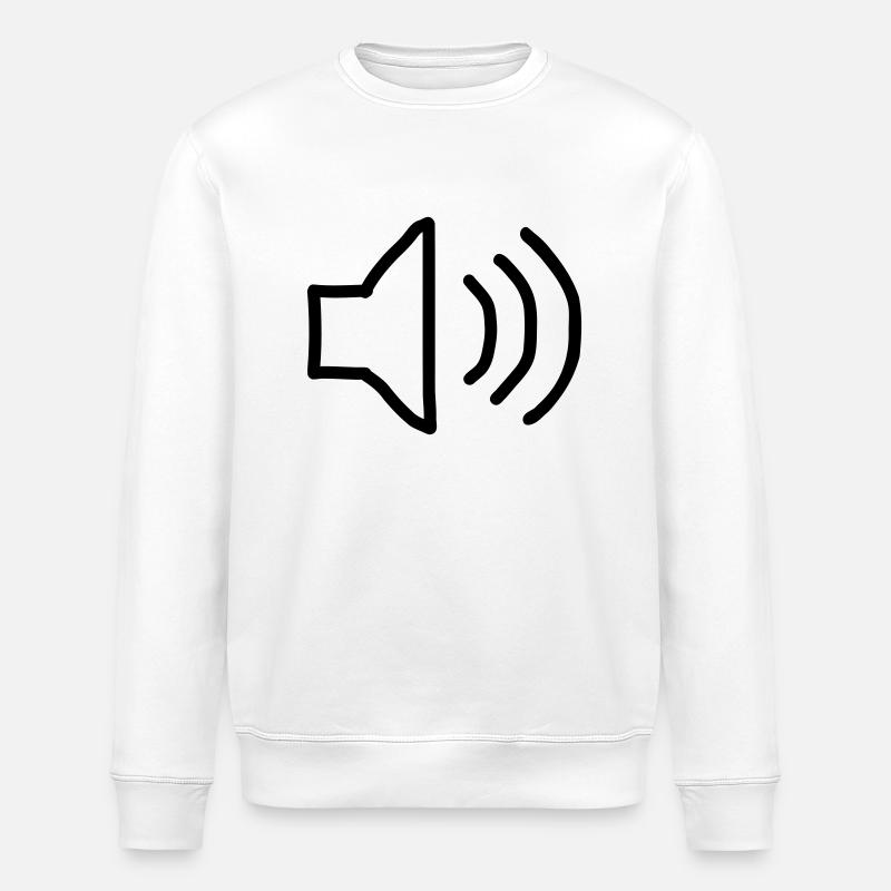 Speaker - Stanley/Stella ROLLER Unisex Organic Sweatshirt - white