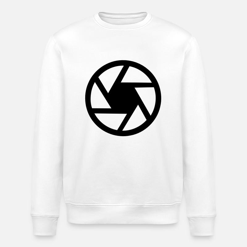 Camera - Sweat bio ROLLER Stanley/Stella Unisexe - blanc