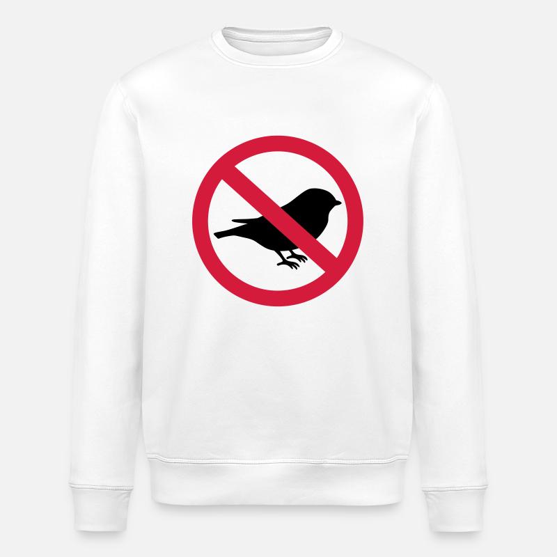Vogel - Stanley/Stella Unisex Bio-Sweatshirt ROLLER - Weiß