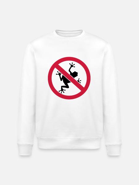 Frog - Stanley/Stella ROLLER Unisex Organic Sweatshirt - white