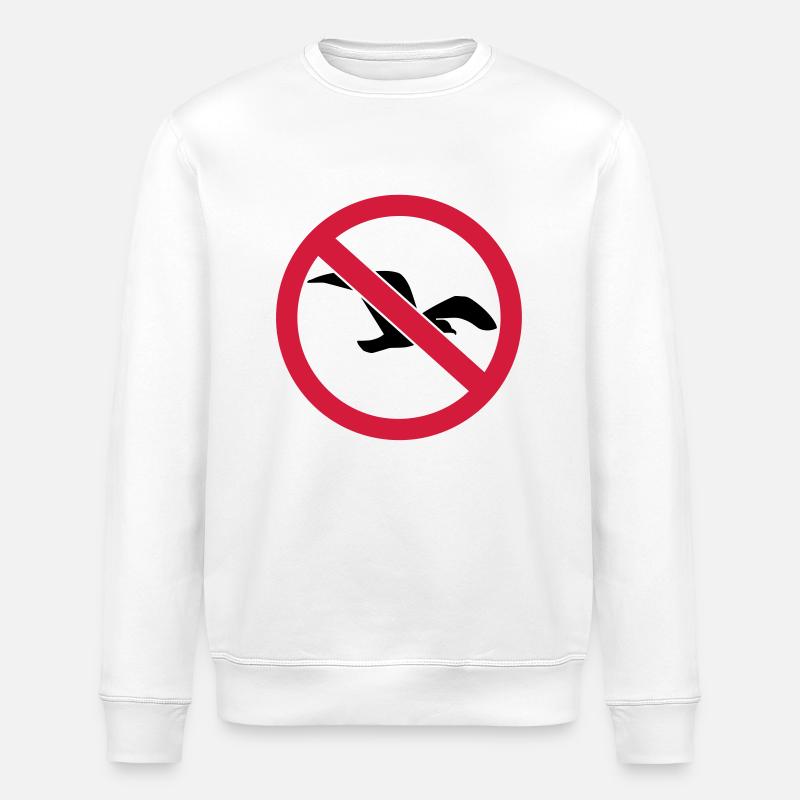 Seagull - Stanley/Stella ROLLER Unisex Organic Sweatshirt - white