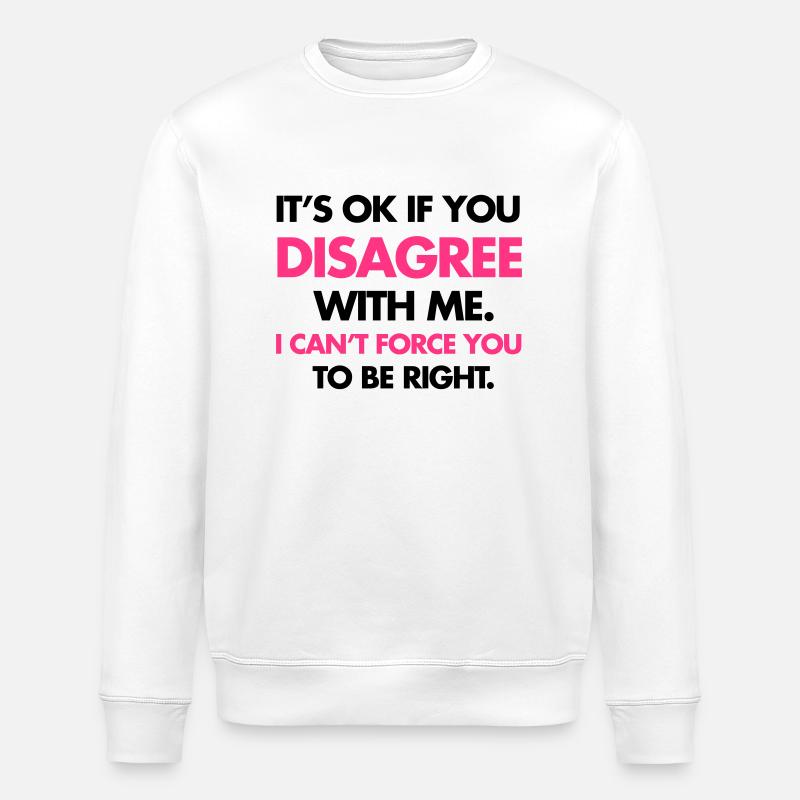 Funny - Sweat bio ROLLER Stanley/Stella Unisexe - blanc