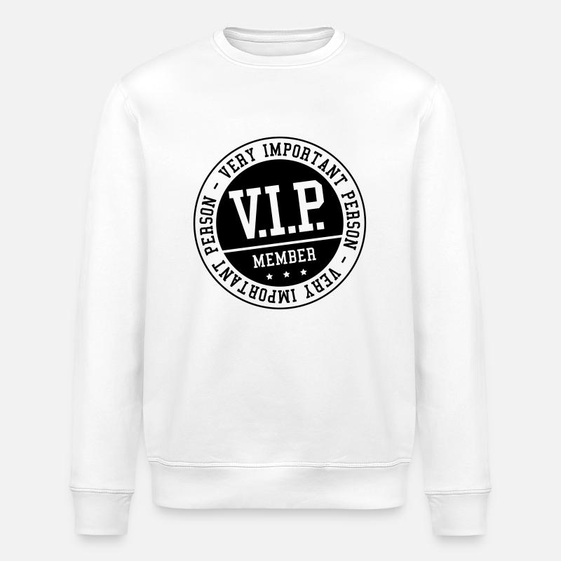 vip_member_zy1 - Stanley/Stella Unisex Bio-Sweatshirt ROLLER - Weiß