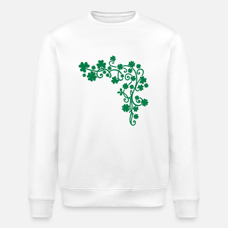 Shamrocks - Sweat bio ROLLER Stanley/Stella Unisexe - blanc