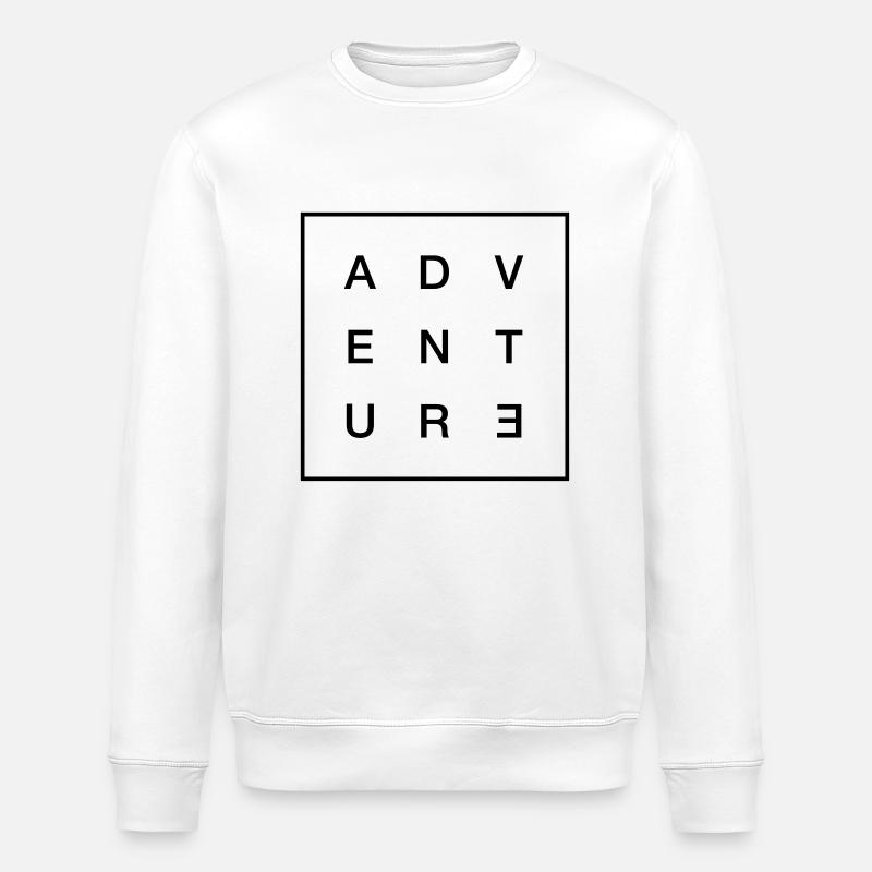 Adventure - Stanley/Stella Unisex Bio-Sweatshirt ROLLER - Weiß