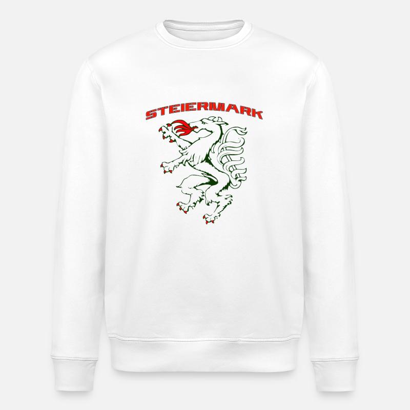 Steiermark - Stanley/Stella Unisex Bio-Sweatshirt ROLLER - Weiß