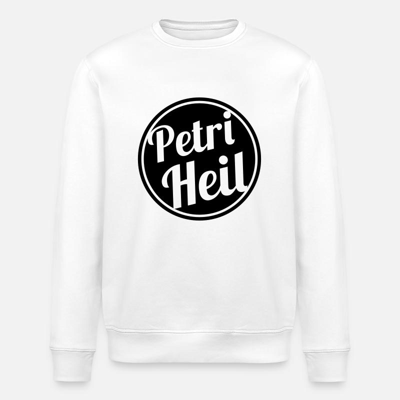 Petri Heil - Stanley/Stella Unisex Bio-Sweatshirt ROLLER - Weiß