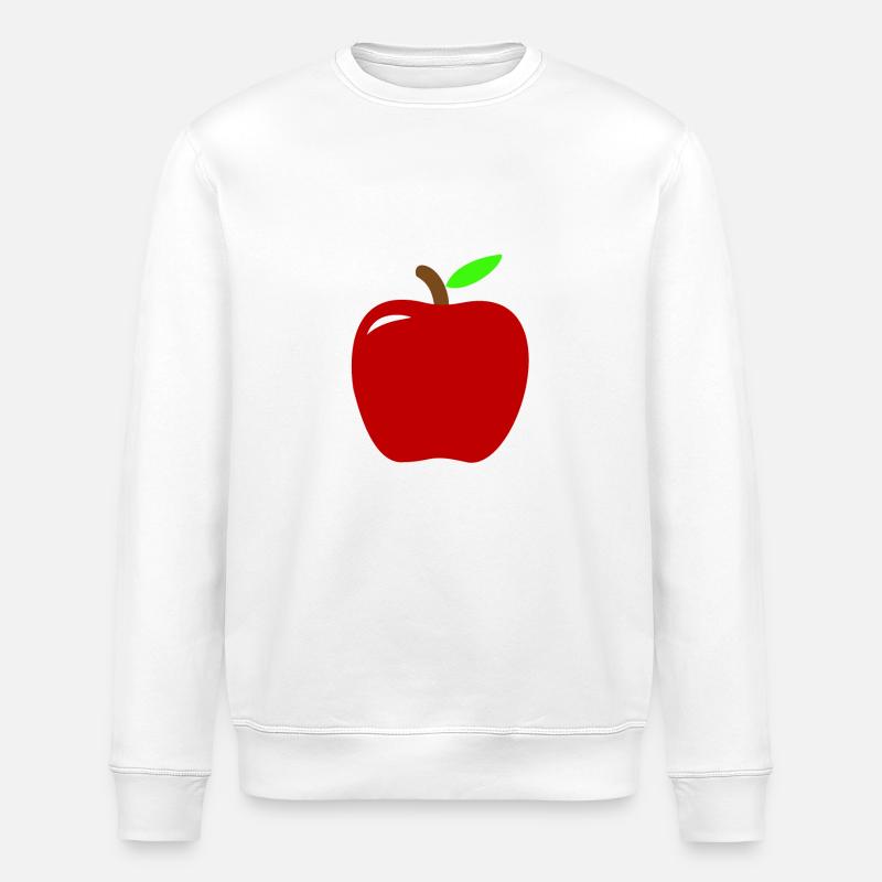 Apfel - Stanley/Stella Unisex Bio-Sweatshirt ROLLER - Weiß