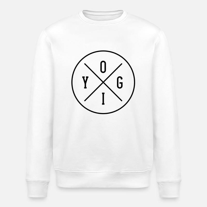 Yogi - Stanley/Stella ROLLER Unisex Organic Sweatshirt - white