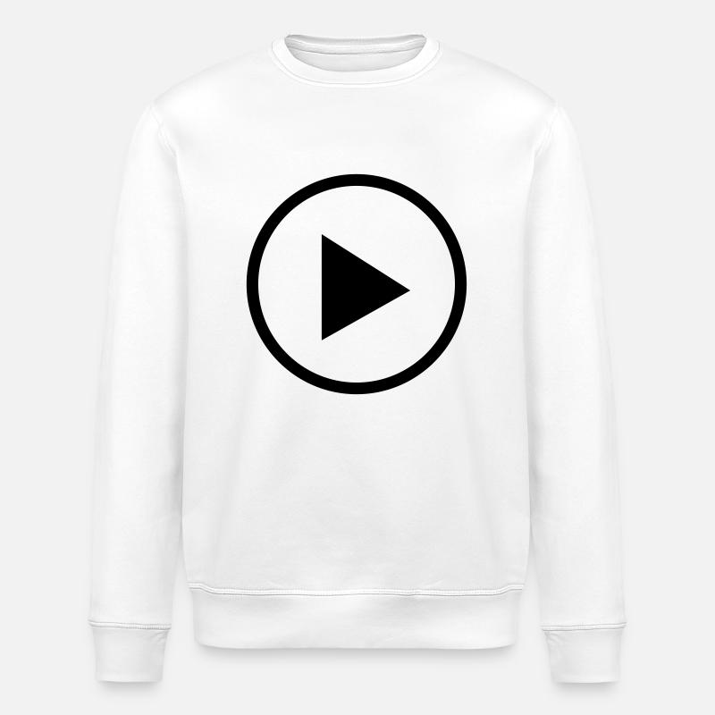 play - Stanley/Stella ROLLER Unisex Organic Sweatshirt - white