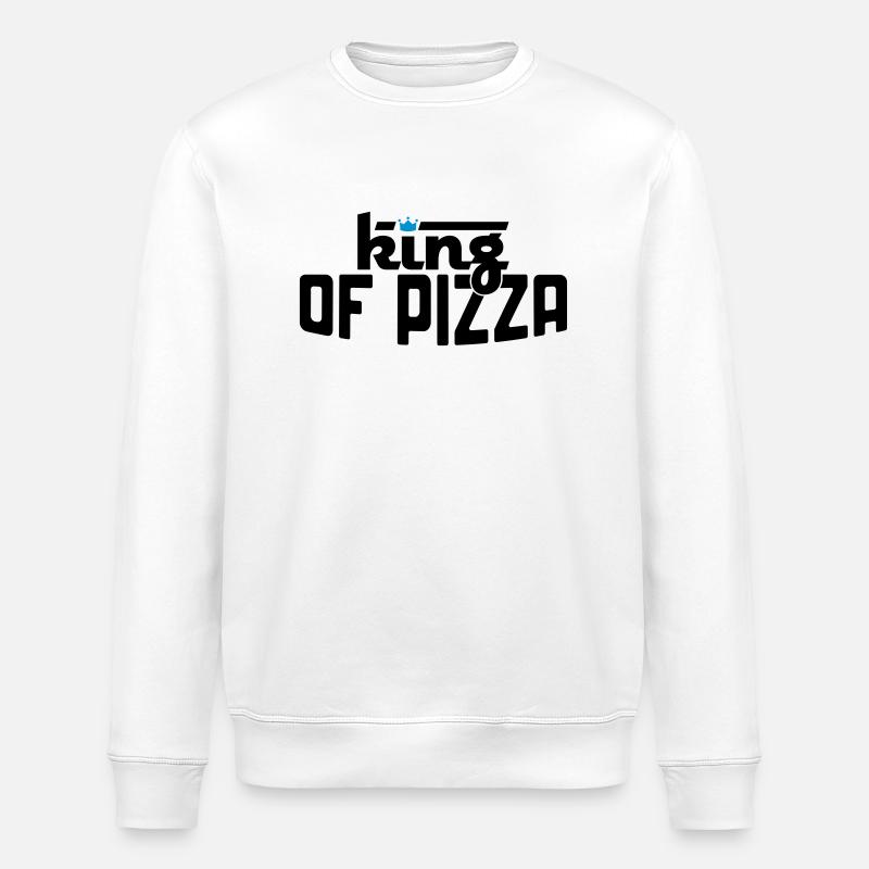 La pizza - Sweat bio ROLLER Stanley/Stella Unisexe - blanc