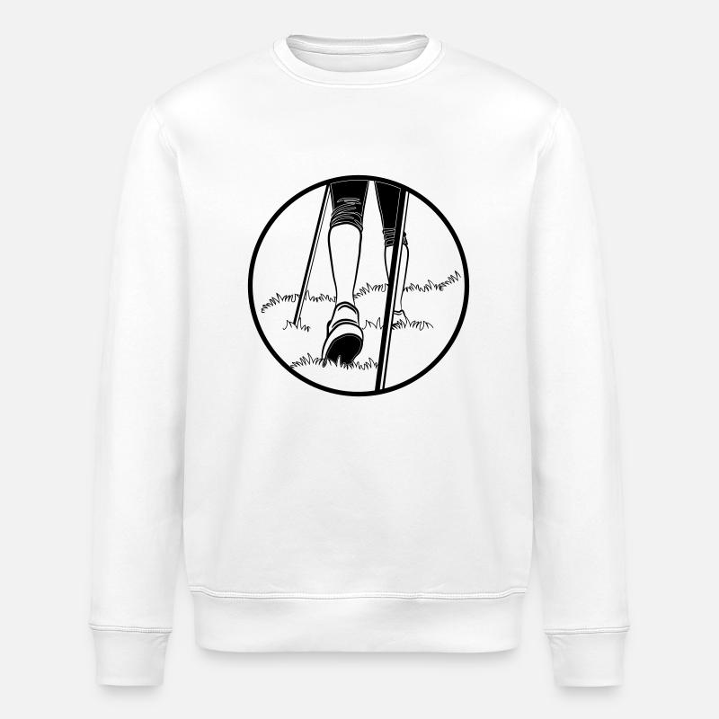 chaussures de marche aller - Sweat bio ROLLER Stanley/Stella Unisexe - blanc