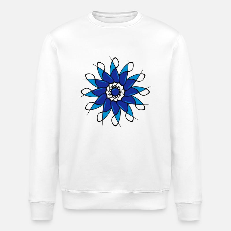 mort gothique - Sweat bio ROLLER Stanley/Stella Unisexe - blanc