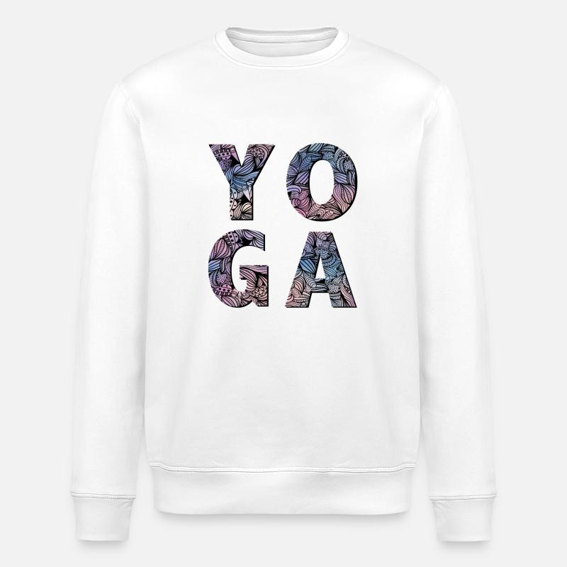 Yoga - Stanley/Stella Unisex Bio-Sweatshirt ROLLER - Weiß