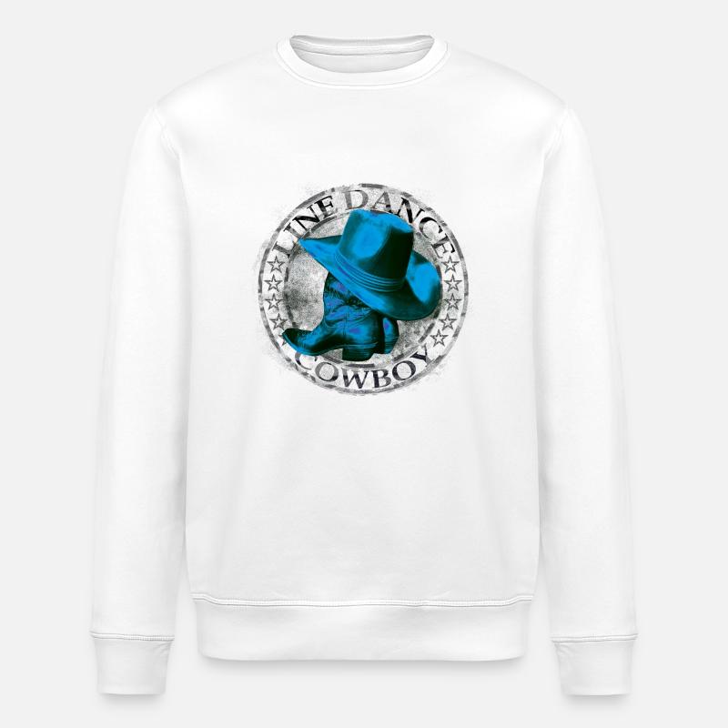 kl_linedance26 - Stanley/Stella Unisex Bio-Sweatshirt ROLLER - Weiß