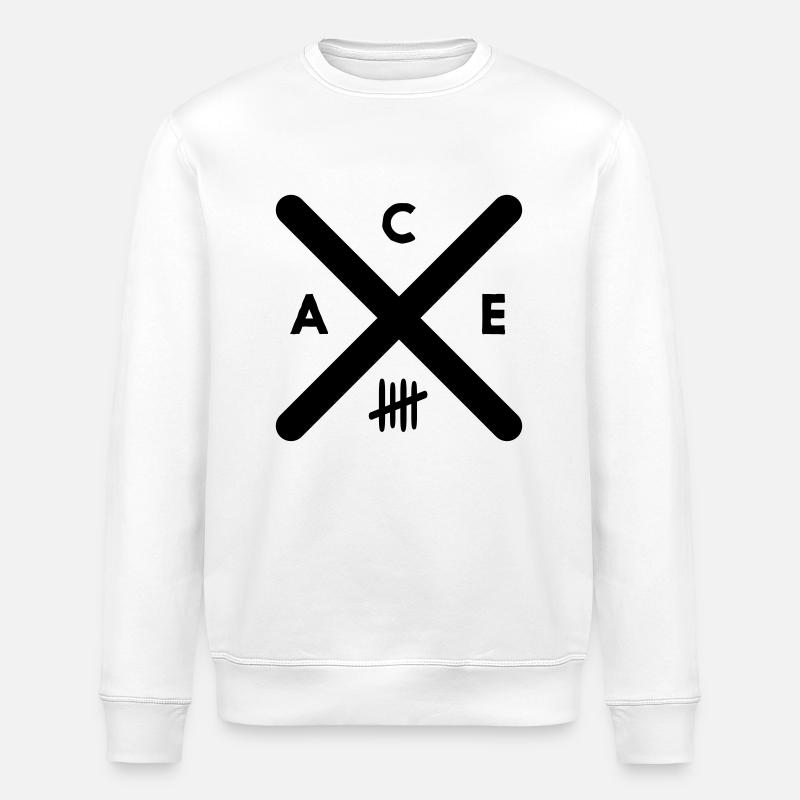 ACE - Stanley/Stella Unisex Bio-Sweatshirt ROLLER - Weiß