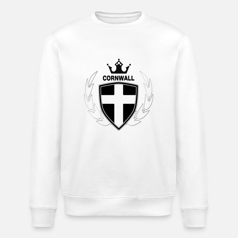 Cornwall - Stanley/Stella Unisex Bio-Sweatshirt ROLLER - Weiß