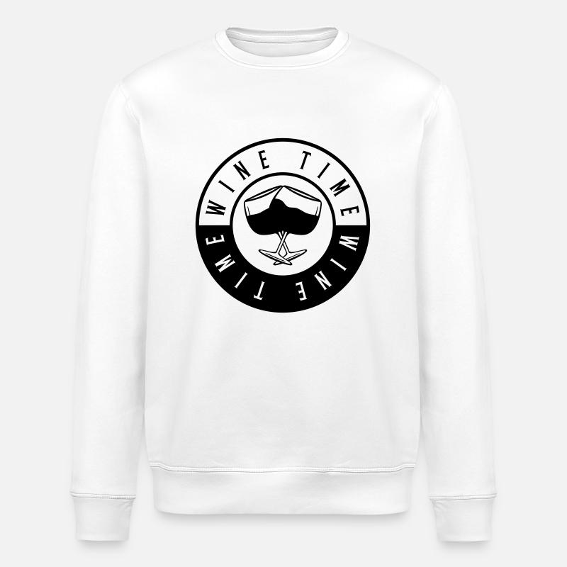 time wine - Stanley/Stella Unisex Bio-Sweatshirt ROLLER - Weiß